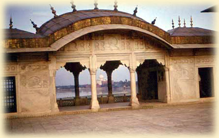 Agra Fort Top View